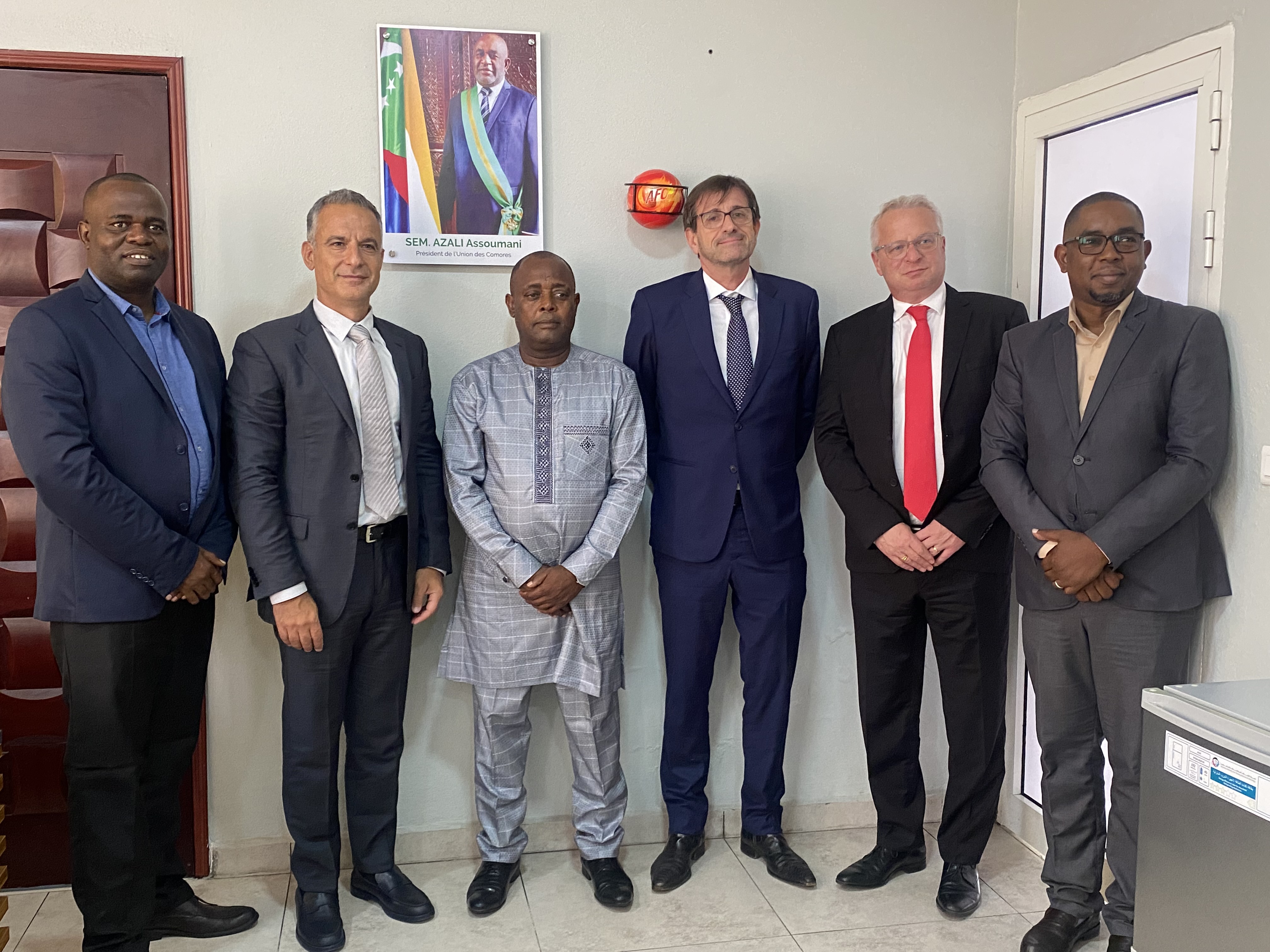 Visite de courtoisie du Directeur Général d’Axian Telecom